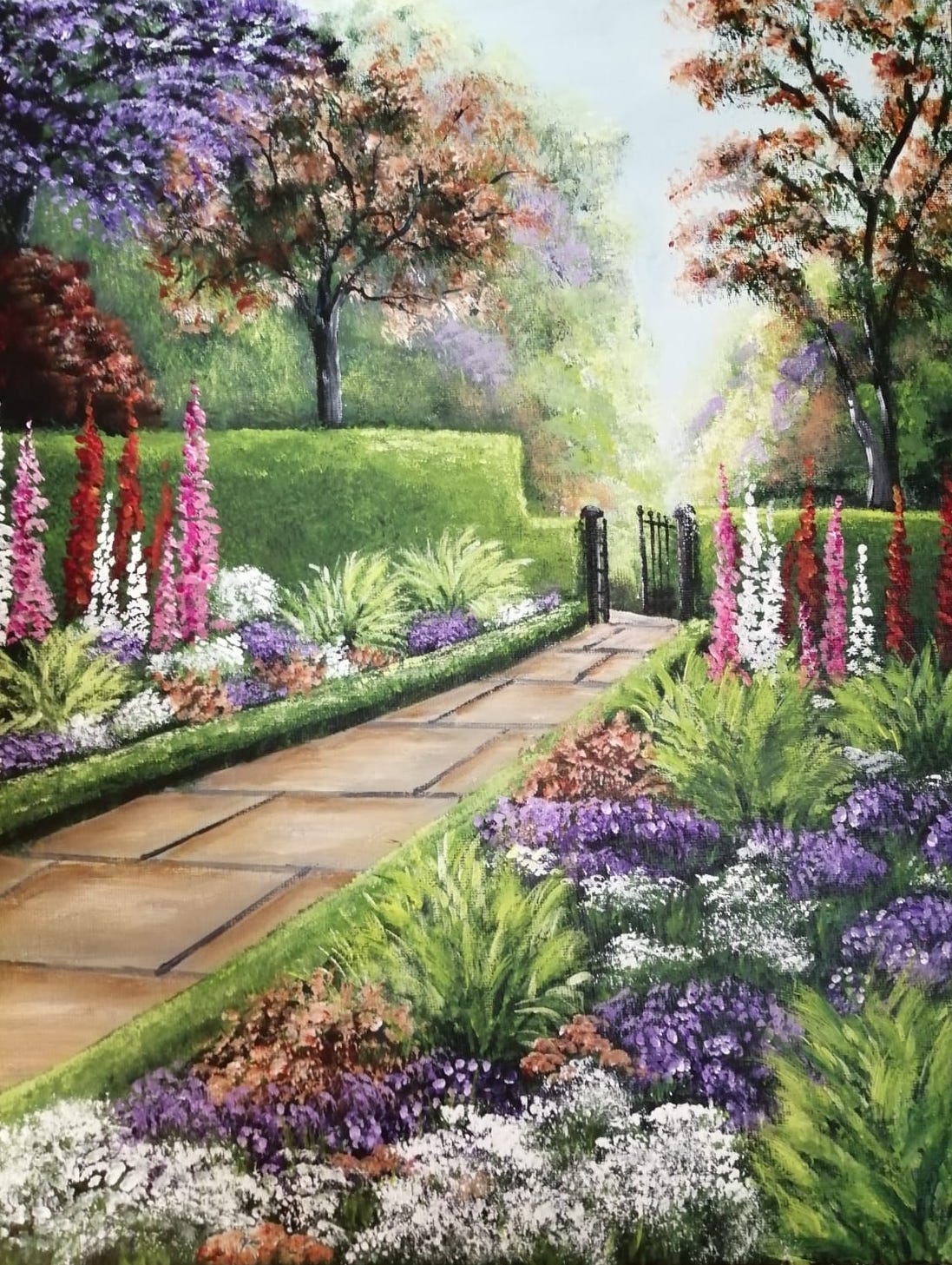Coloured Garden