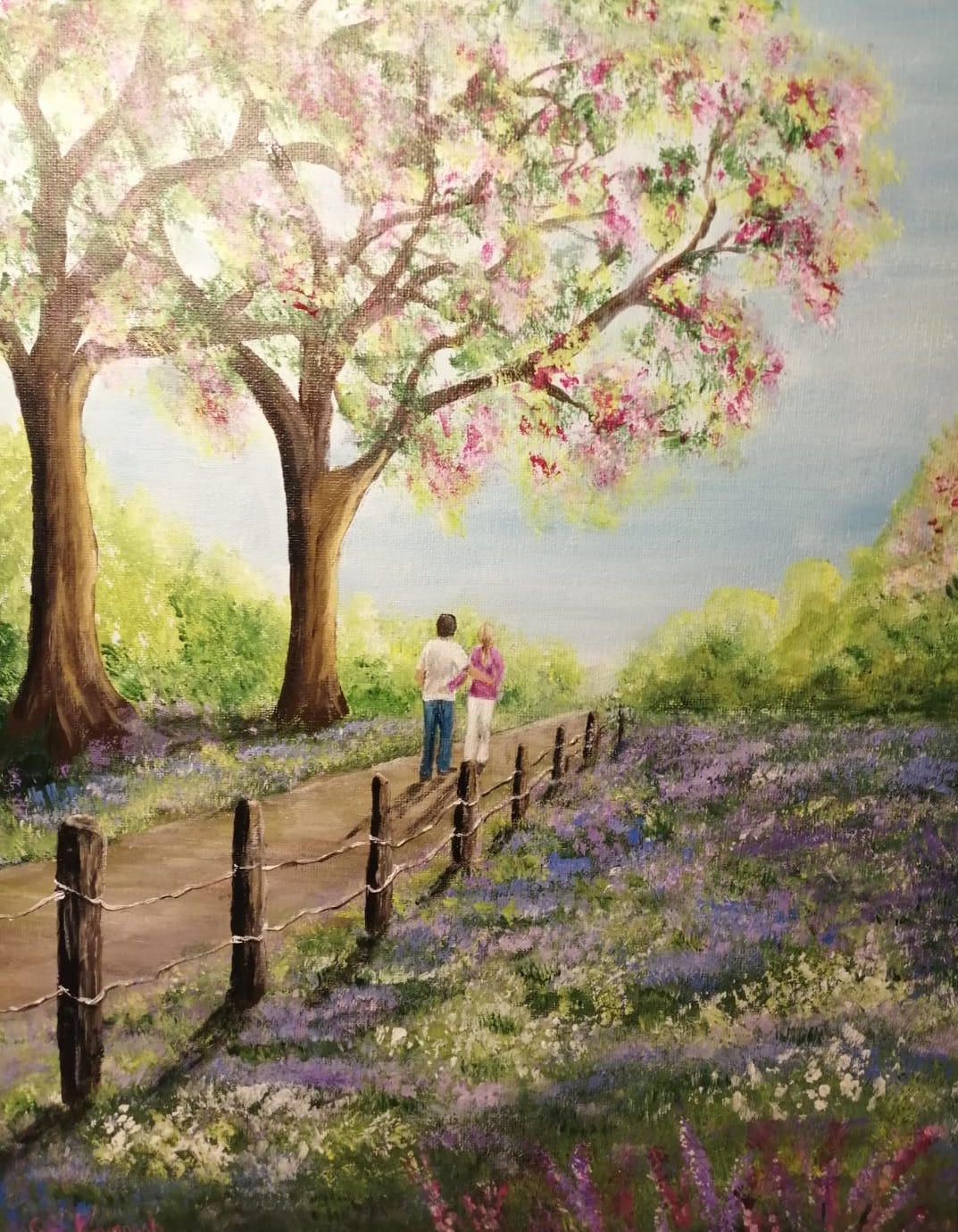 Walking through the Park
